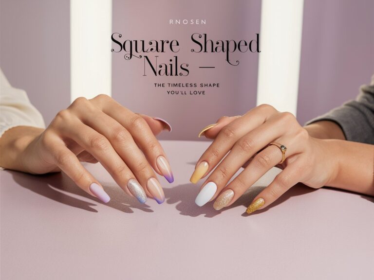 Square Shaped Nails
