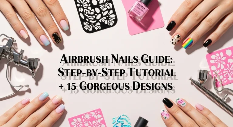 Airbrush Nails Guide: Step-by-Step Tutorial + 15 Gorgeous Design Ideas