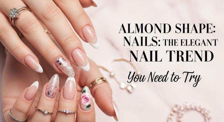 almond-shaped nails