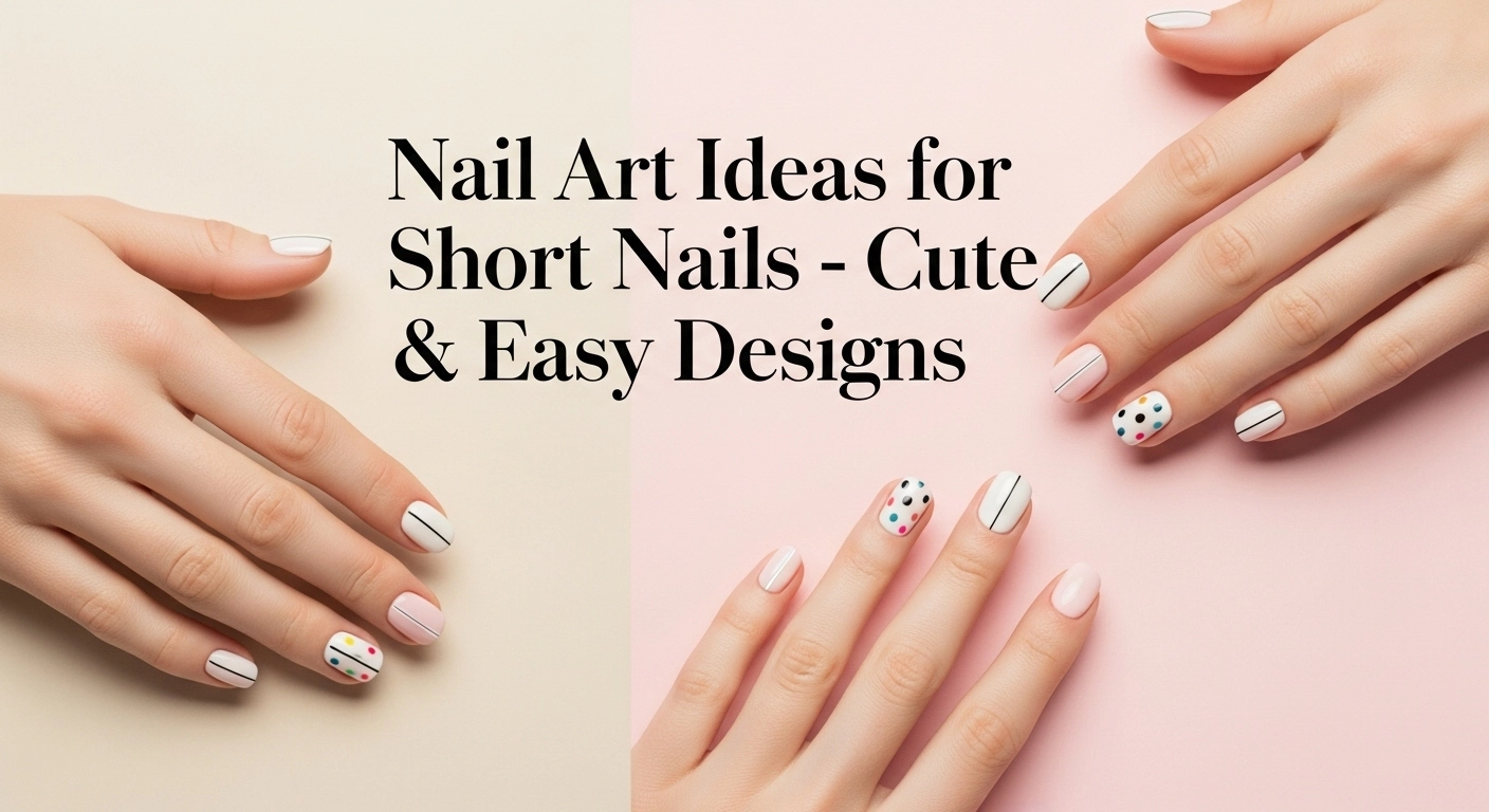 idea for short nails