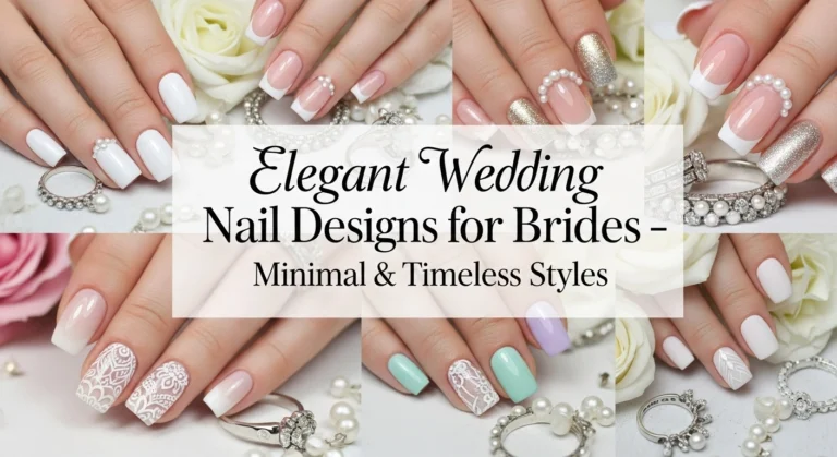 16 Elegant French Wedding Nail Designs for Brides – Minimal & Timeless Styles