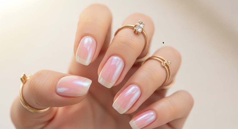 Glazed Donut Glow , Nail Art In 2025
