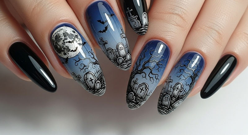 Wickedly Stylish: 11+ Halloween Nail Art Ideas for Every Vibe