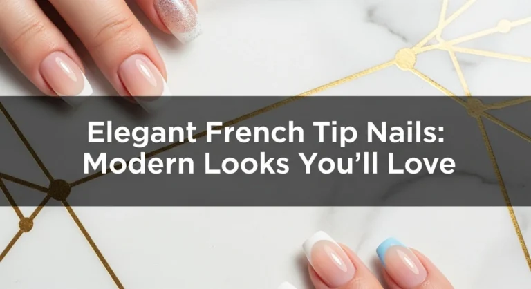 french tip nails ombre 2025 design