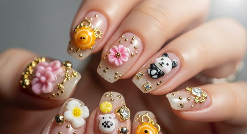 Nails Charms , Nail Trends 2025