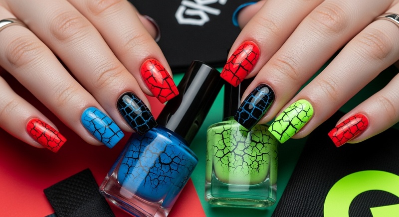 Crackle Nail Polish