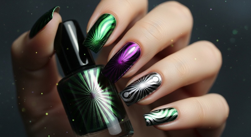 Magnetic Nail Polish