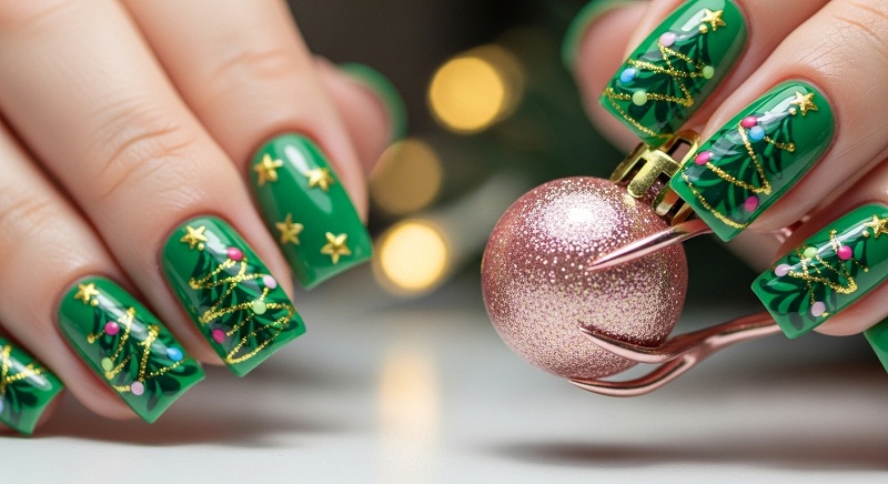 Christmas Nail Art Designs 2025 - Festive Ideas for Every Style