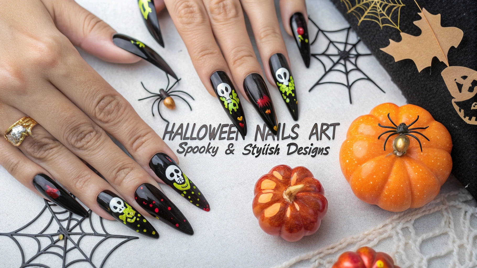 Halloween Nail art
