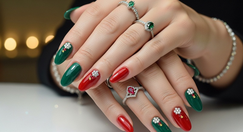 Christmas Nail Art Designs 2025 - Festive Ideas for Every Style