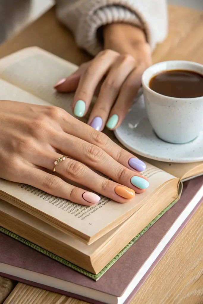 Back to School Nail Art