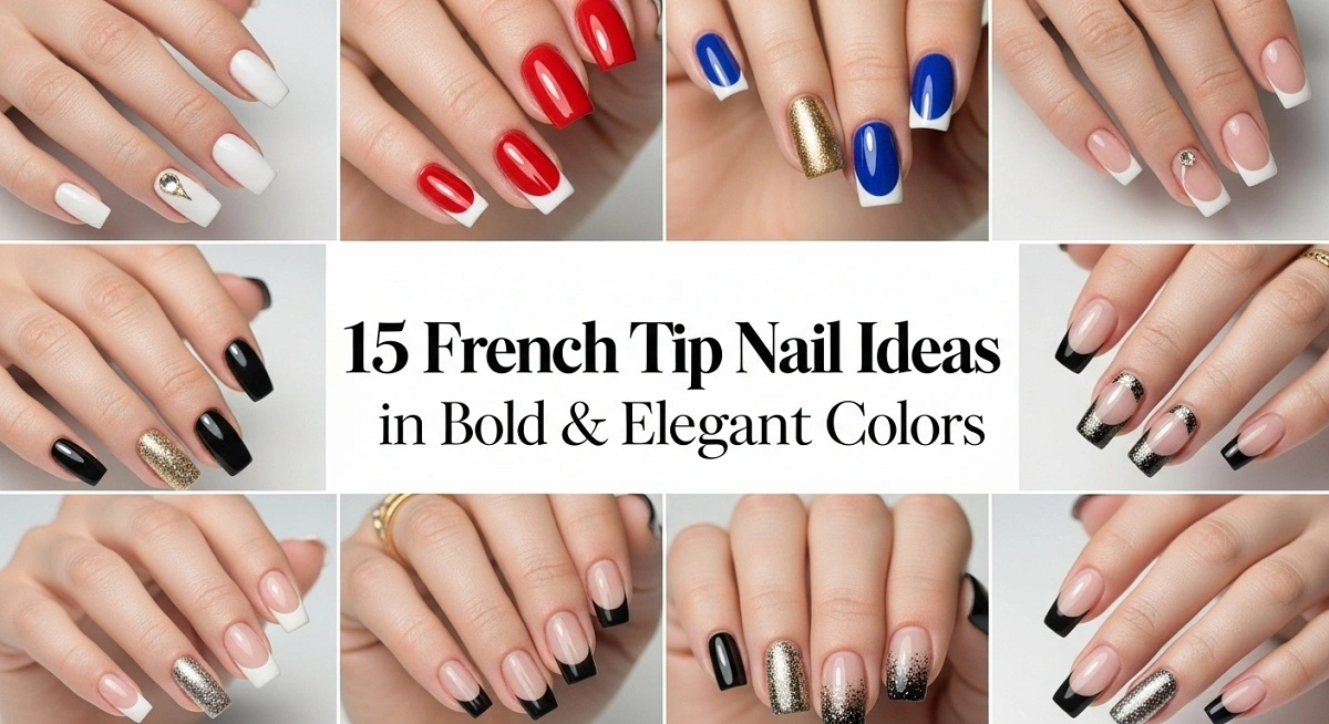 15 French tip nail designs