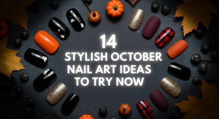 October Nail Art
