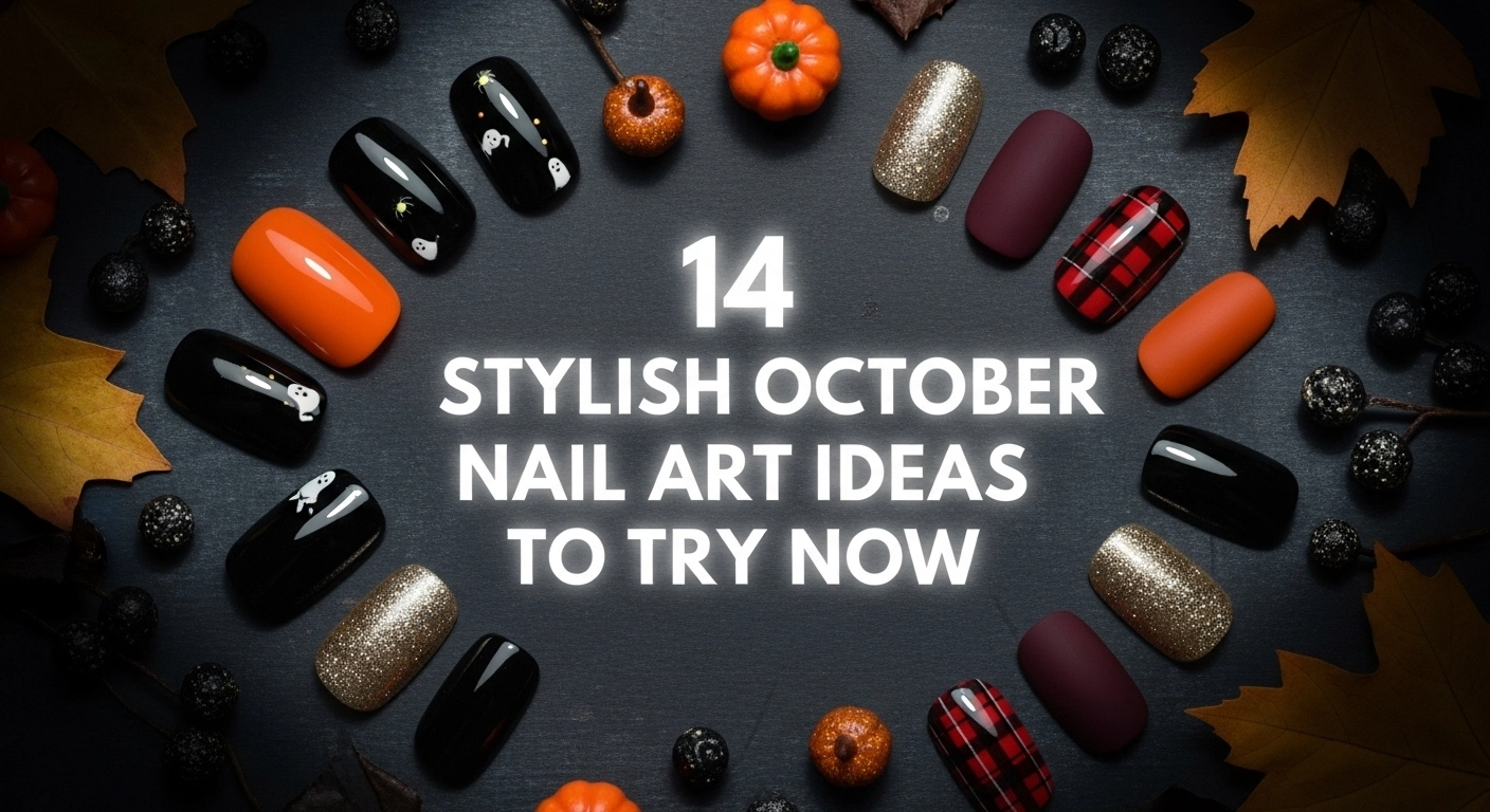 October Nail Art