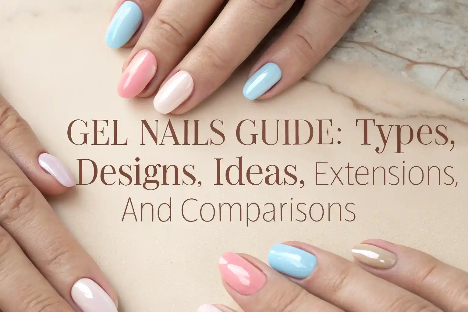 Gel Nails Guide: Types, Designs, Ideas, Extensions