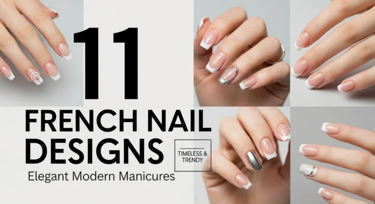 11 French Nail Designs for Elegant and Modern Manicures