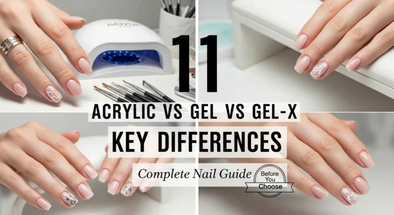11 Differences: Acrylic vs Gel vs Gel-X Nails Guide