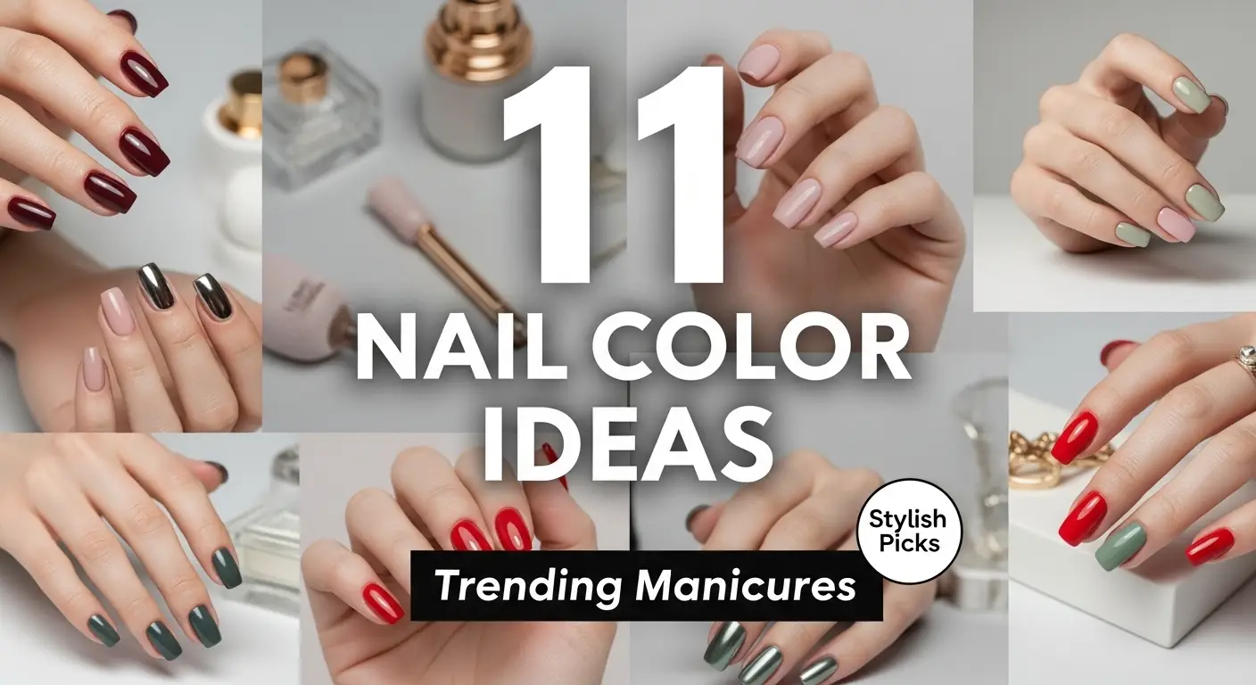 11 Nail Colors Ideas Trending For Stylish Manicures