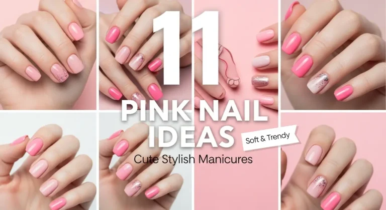 11 Pink Nails Ideas for Cute and Stylish Manicures