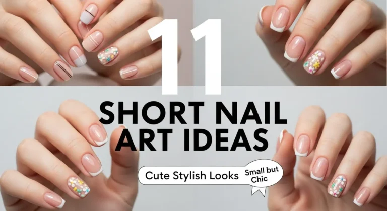 11 Nail Art for Short Nails That Look Cute and Stylish