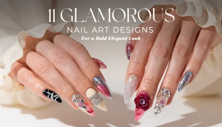 11 Glamorous Nail Art Designs for a Bold Elegant Look